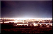 Calgary Alberta at night