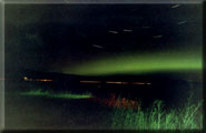 The aurora near Calgary Alberta